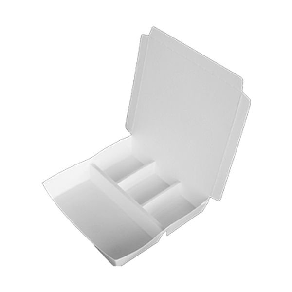 紙 餐盒 上下四格-402(D)