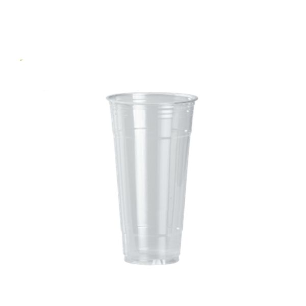 PET 塑膠杯 冷飲杯24oz-98口徑-透明