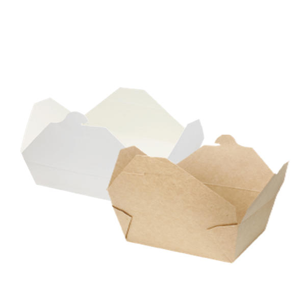 Paper Fold-To-Go Box #3|66-76oz