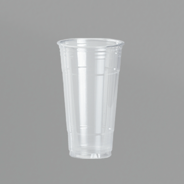PET 塑膠杯 冷飲杯24oz-98口徑-透明