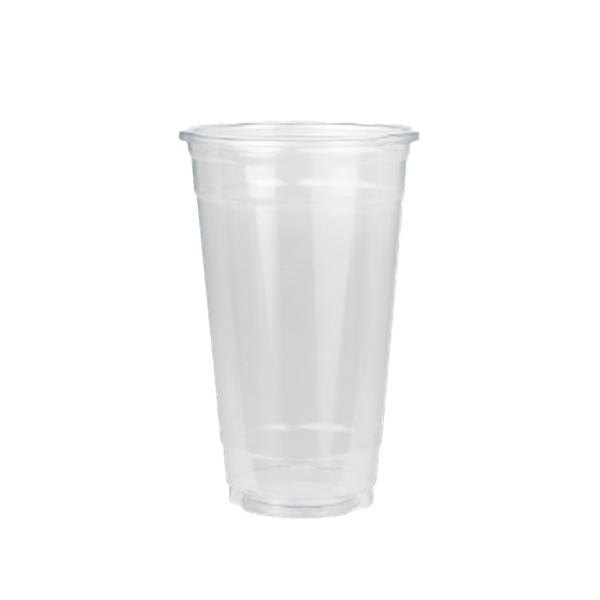 PET 塑膠杯 冷飲杯 20oz-92口徑-透明