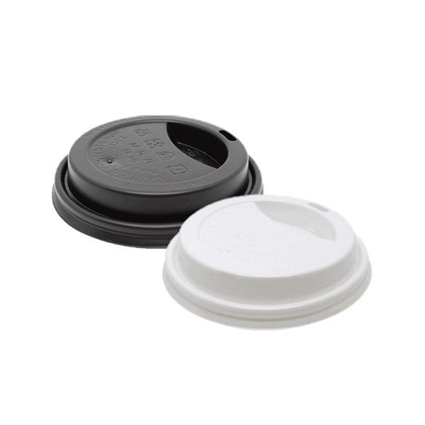 Plastic PP Flat Lid for Coffee Cup-80mm