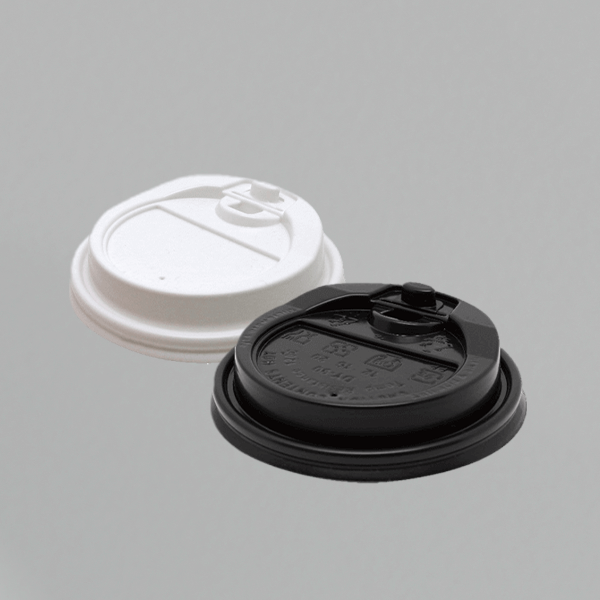 Plastic PP Flip-Top Lid for Coffee Cup-90mm