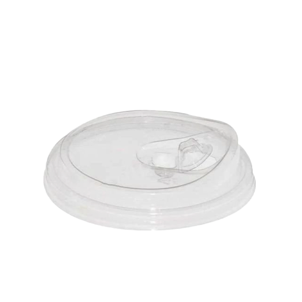 Plastic PET Flip-Top Sip Lid-98mm-Clear