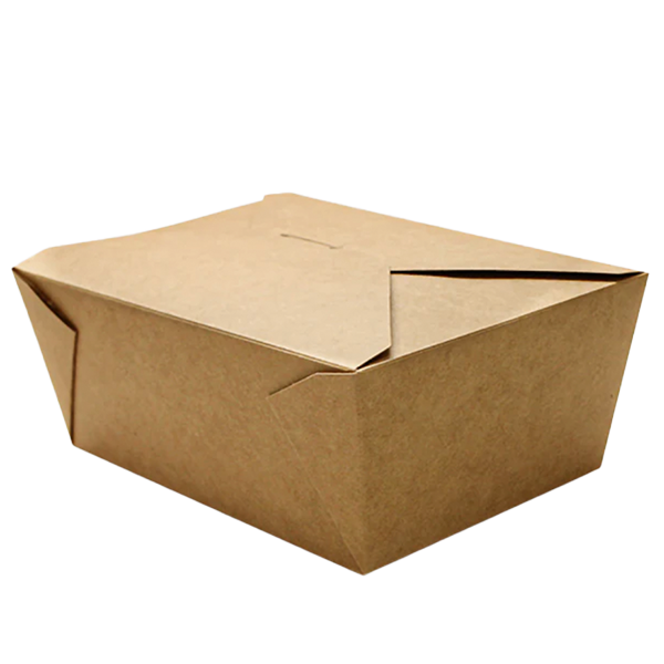Paper Fold-To-Go Box #4|96-110oz